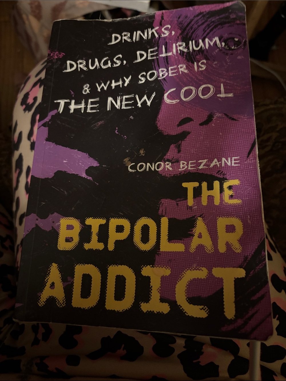 The Bipolar Addict - Purple & Black Paperback